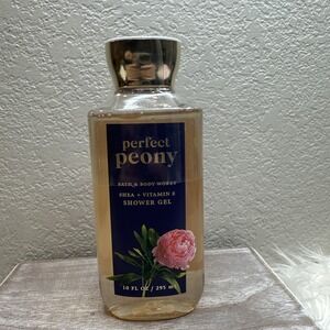 $25 🌙 Bath & Body Works Perfect Peony Shower Gel - 10oz NEW SEALED